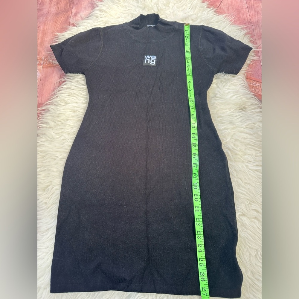 Alexander Wang Black Mini Bodycon Dress - Picture 9 of 12
